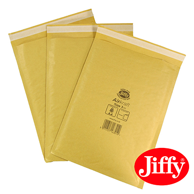 Jiffy Size JL3 (F) Envelopes - 220x320mm